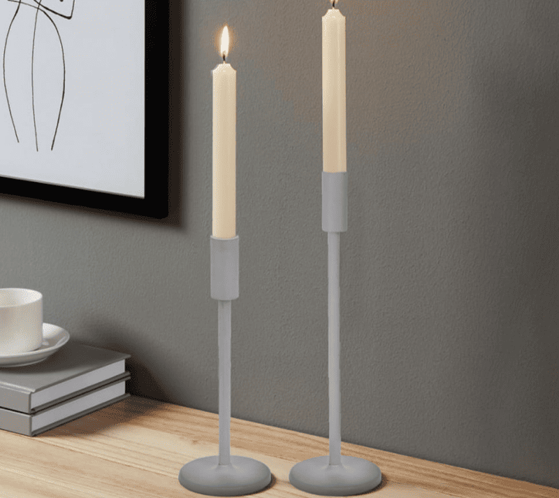 Подсвечник Джеллико серый 422069_1