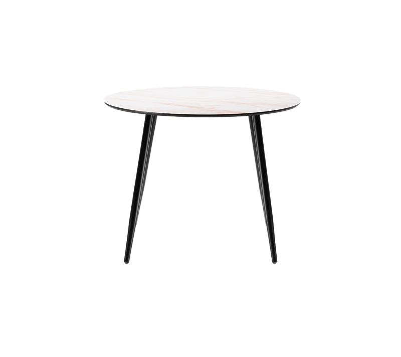 Стол круглый Анселм леонардо/черный