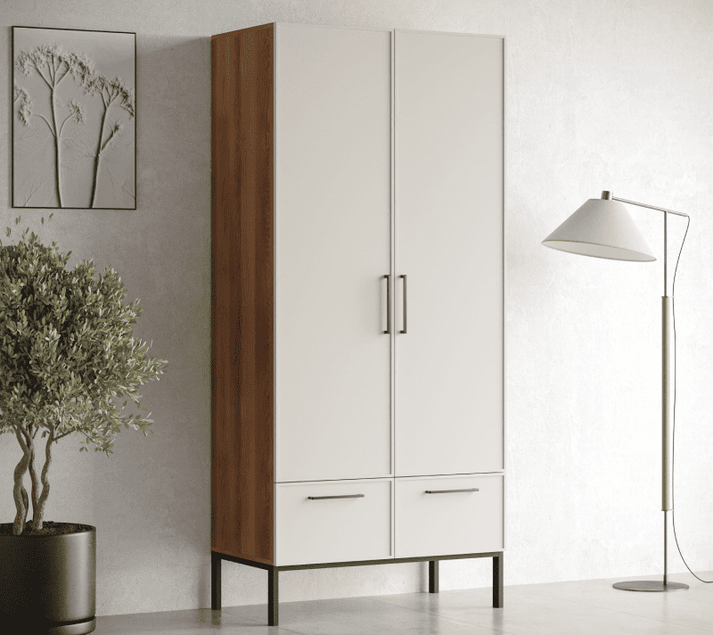 Шкаф Nicole белый NR26_3