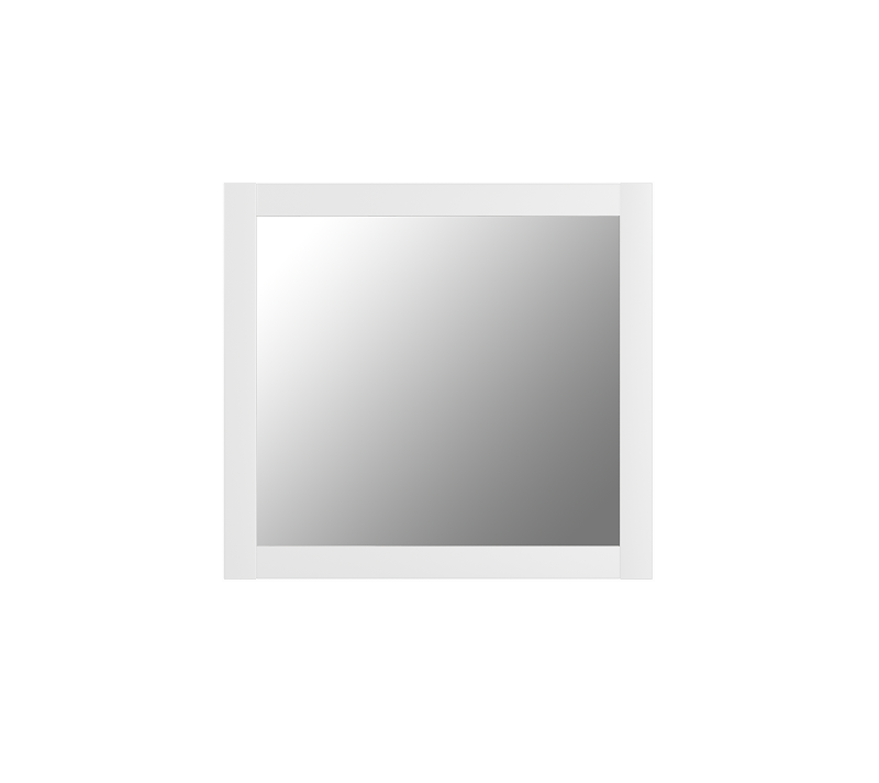 Зеркало навесное Sirius белый