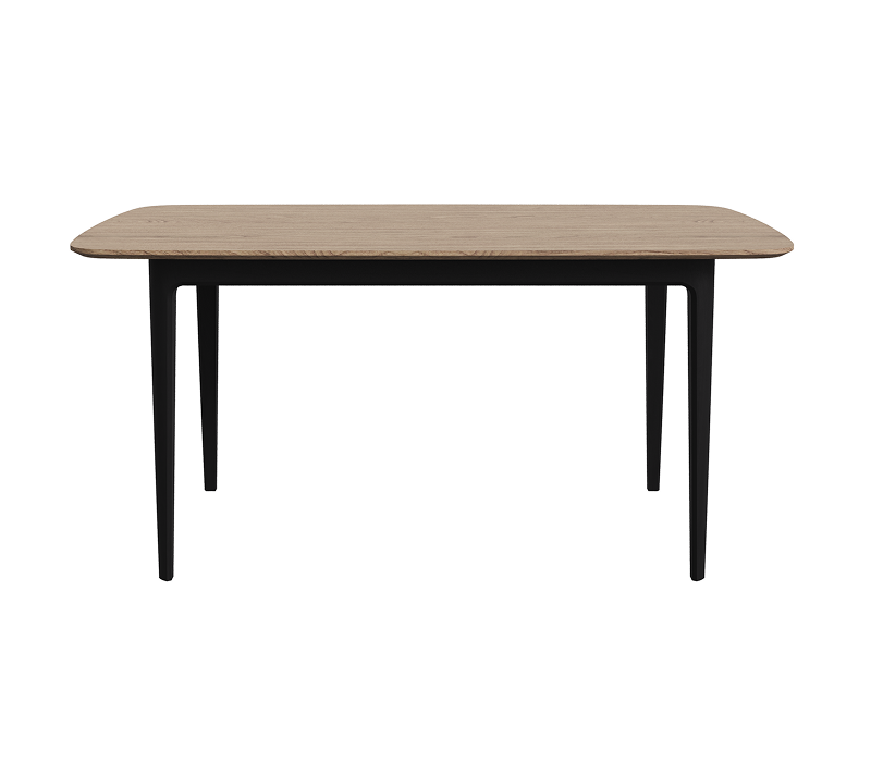 Стол обеденный Tammi натуральный дуб/черный 160x90