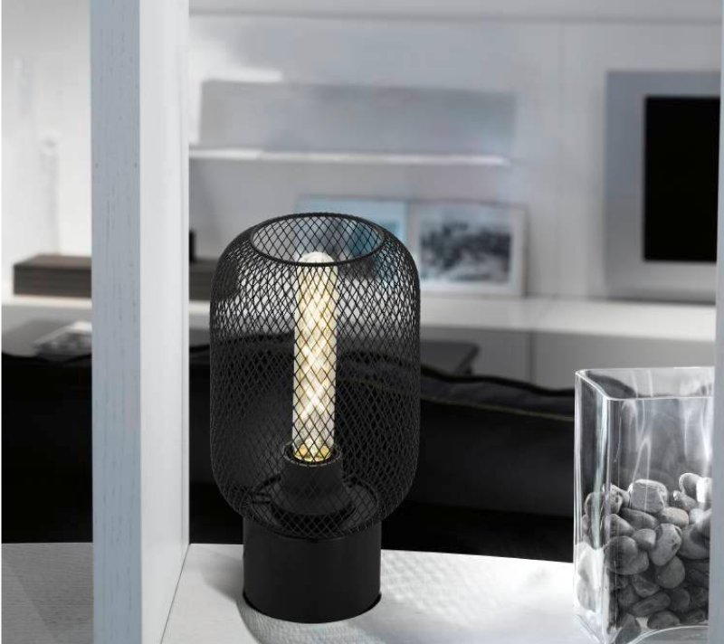 Настольная лампа Рингтон черный 43096_1