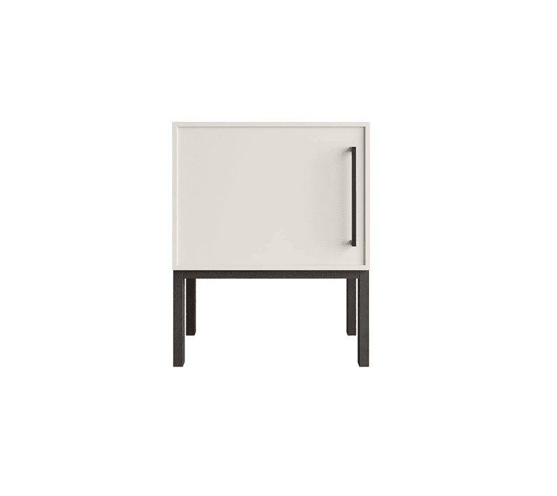 Тумба прикроватная Nicole белый NLN08