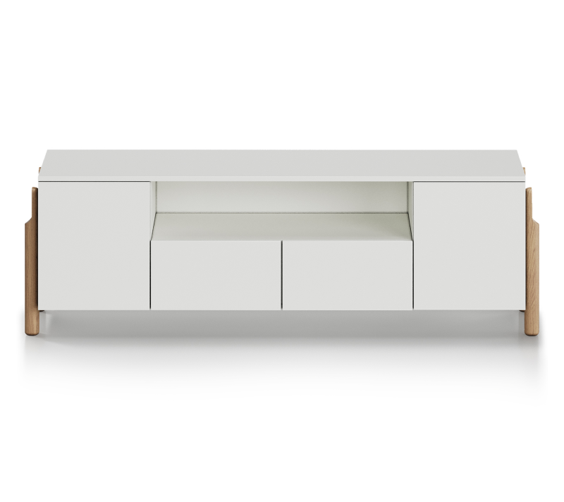 Тумба под телевизор Basic белый