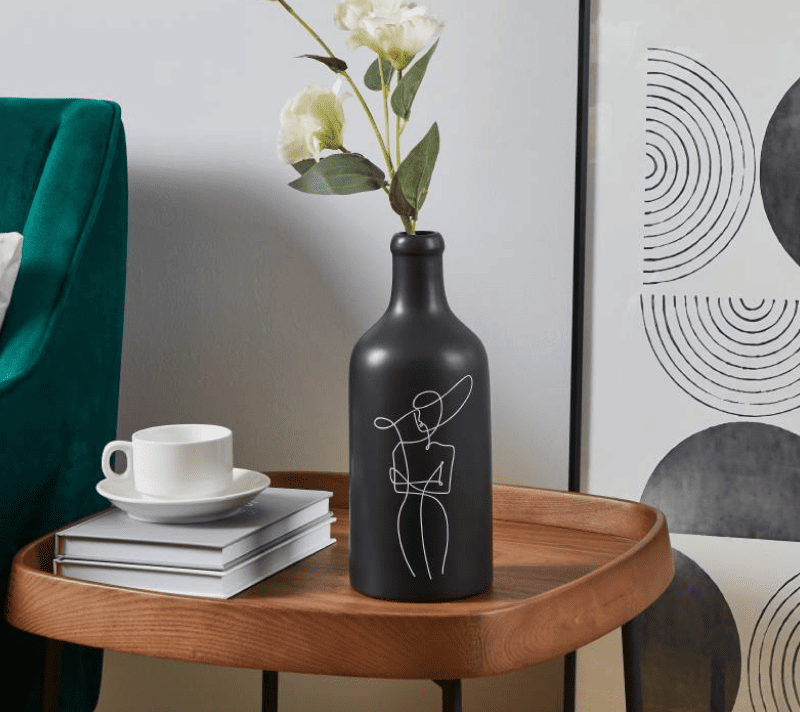 Ваза декоративная KITAKATA черный 421119_1