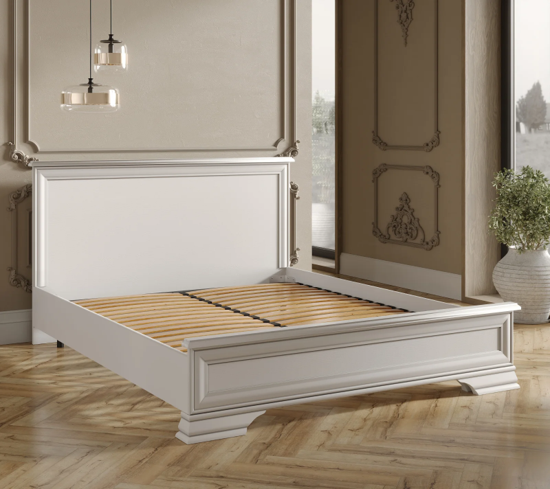 Кровать Kentaki белый LOZ160x200_4