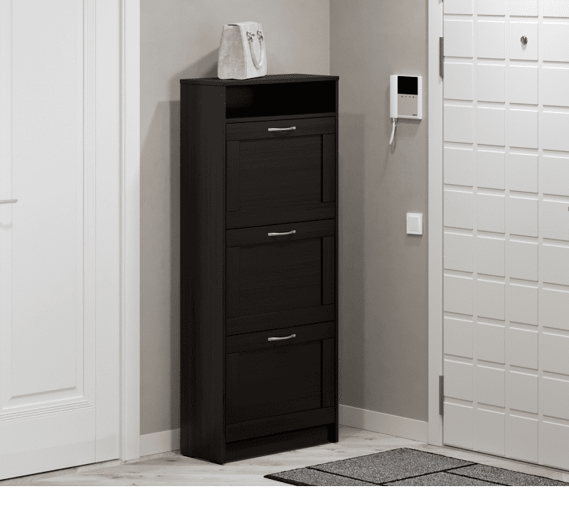 Тумба для обуви с 3 дверцами Sirius дуб венге_3