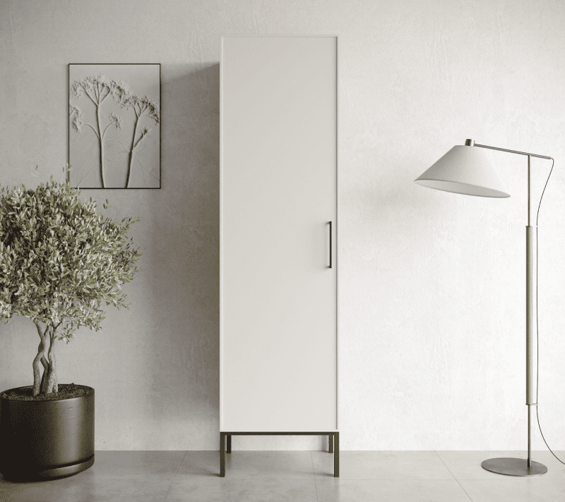 Шкаф Nicole белый NEM101_1