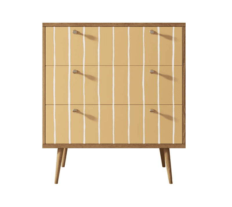 Комод Berber оранжевый BB40/Print_43