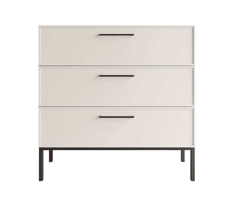 Комод Nicole белый NLN12