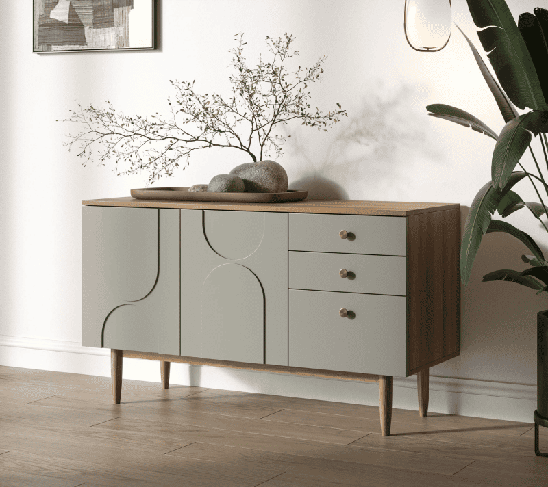 Тумба-комод Arka серый/бежевый AR05-F2_3