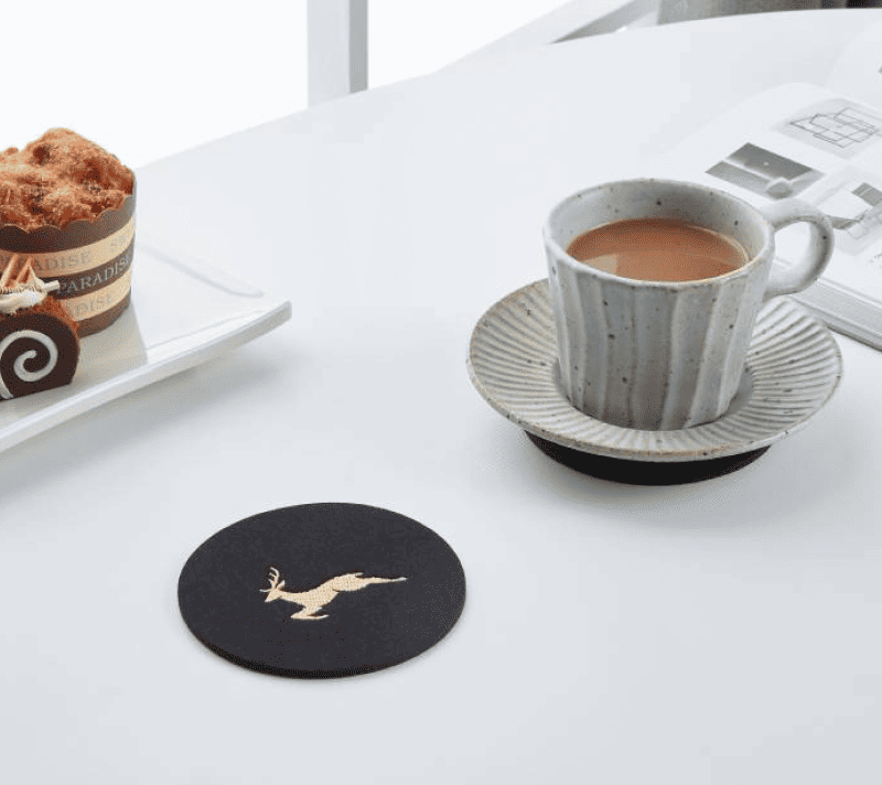 Салфетка для сервировки Андасиб черный/золотой 420176_1