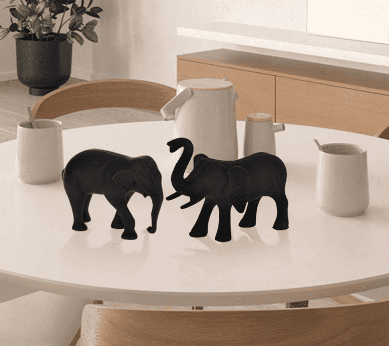 Статуэтка Слон Джабонга черный 427174_1