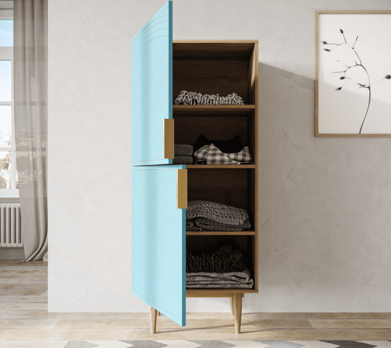 Тумба Line голубой LN05/GR1/blue_2