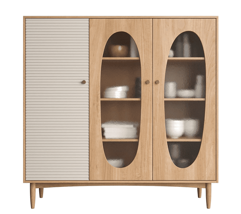 Витрина Bubble орех BBL13