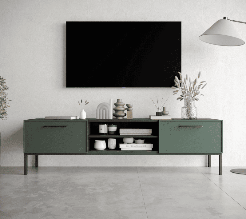 Тумба под телевизор Nicole зеленый NR27G_1