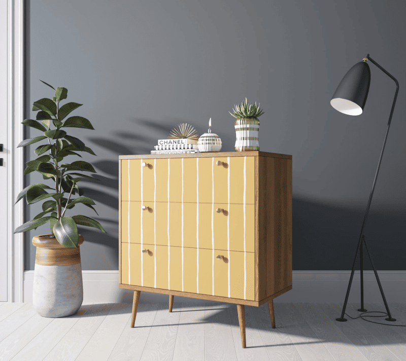 Комод Berber оранжевый BB40/Print_43_3