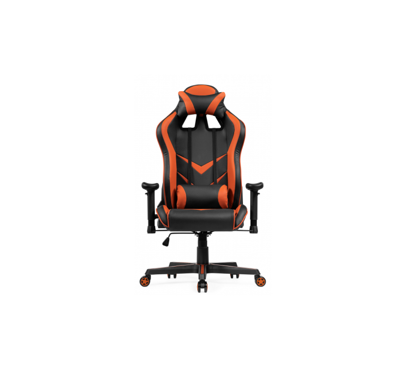 Компьютерное кресло Рейсер черный/оранжевый