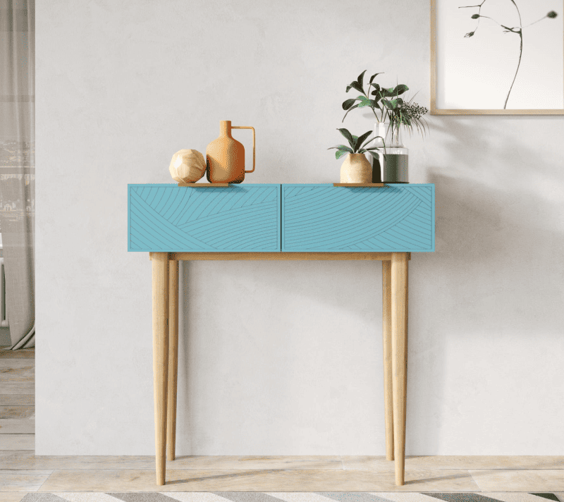 Стол консольный Line голубой LN16/GR1/blue_1