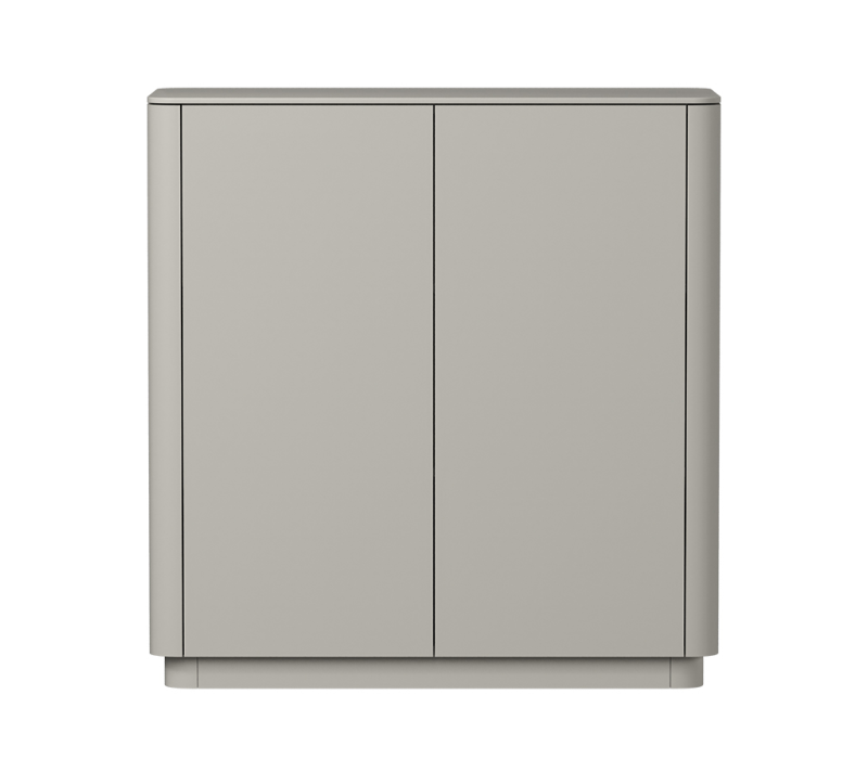 Тумба с 2-мя дверьми Tammi серо-бежевый