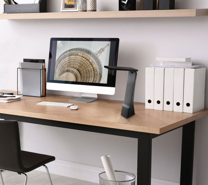 Настольная лампа светодиодная Ла Сека черный 97045_1