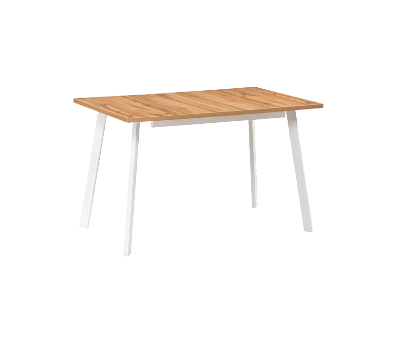 Стол раскладной Колон Лофт дуб вотан/белый матовый_2