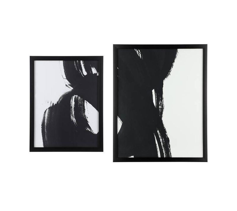 Комплект из 2-х картин Робервал черный/белый 423022_1