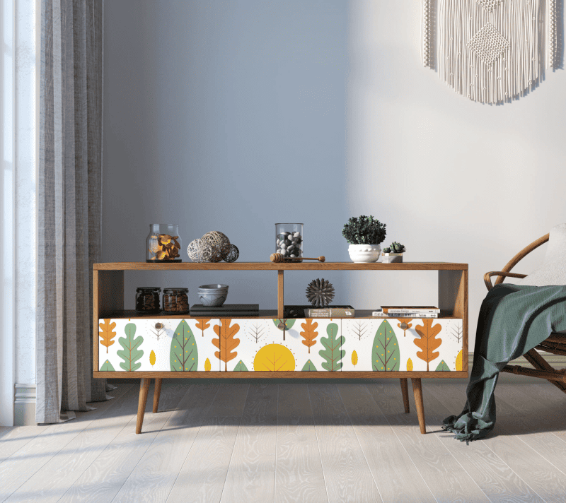 Тумба под телевизор Berber мультиколор BB23/Print_30_1