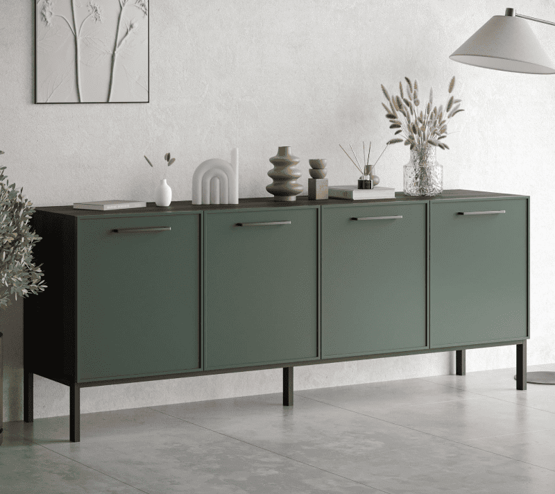 Тумба Nicole зеленый NEM01G_3