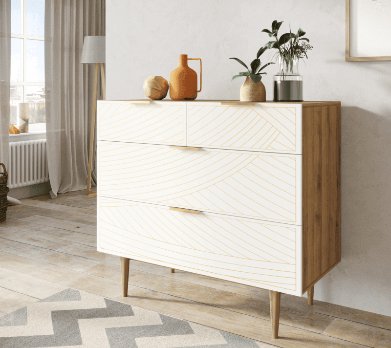 Комод Лайн бежевый LN14/GR1/beige_3