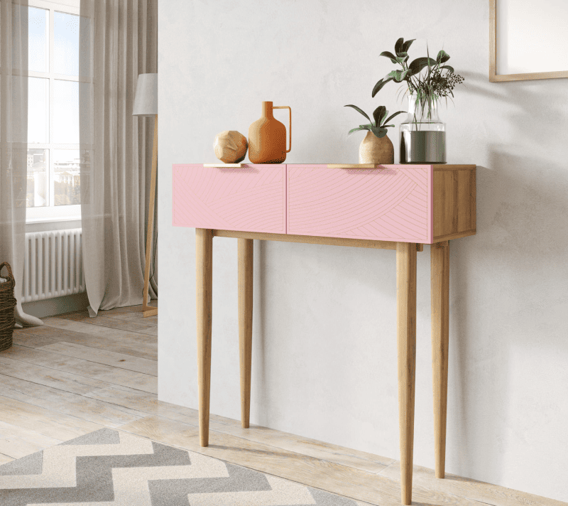 Стол консольный Line розовый LN16/GR1/pink_3