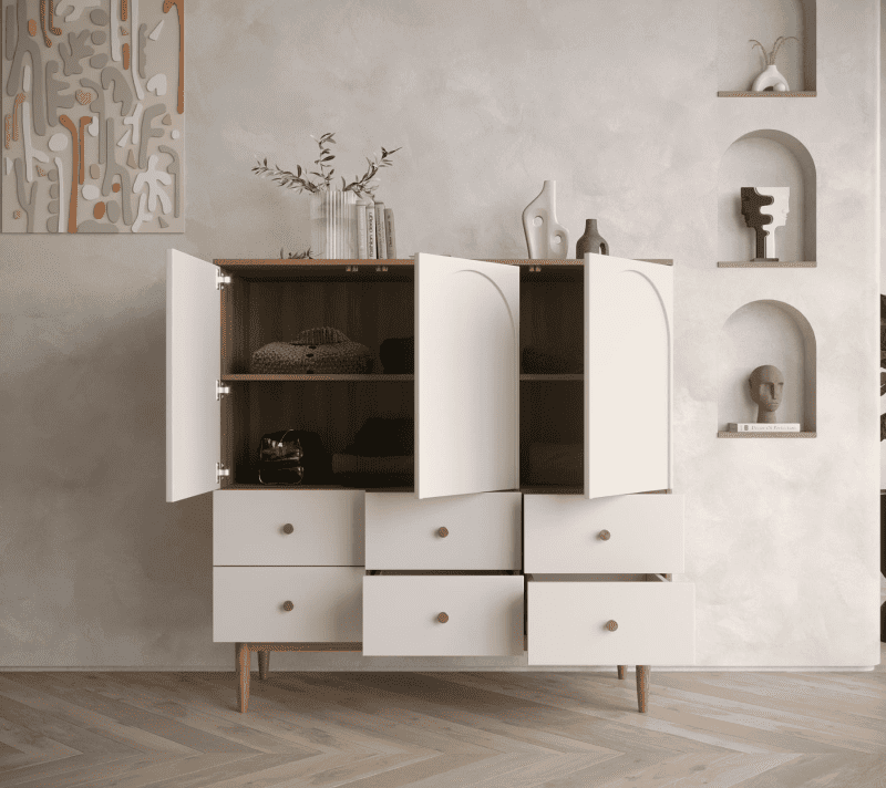 Тумба-комод Arka бежевый AR18_2