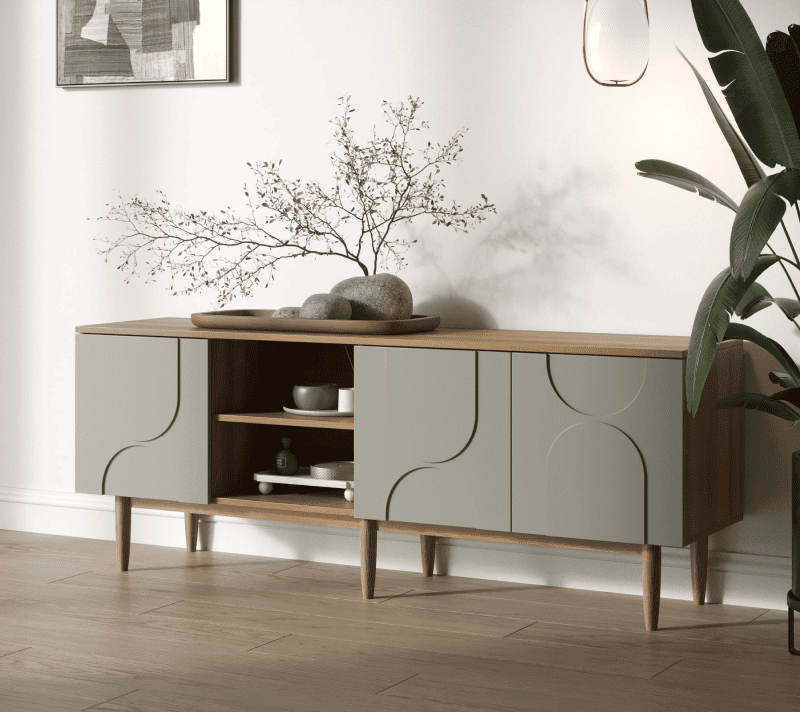 Тумба Arka серый/бежевый AR10-F2_3