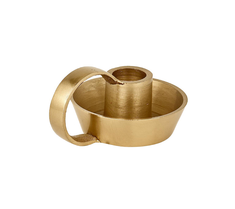 Подсвечник Джеллико золотой 422015