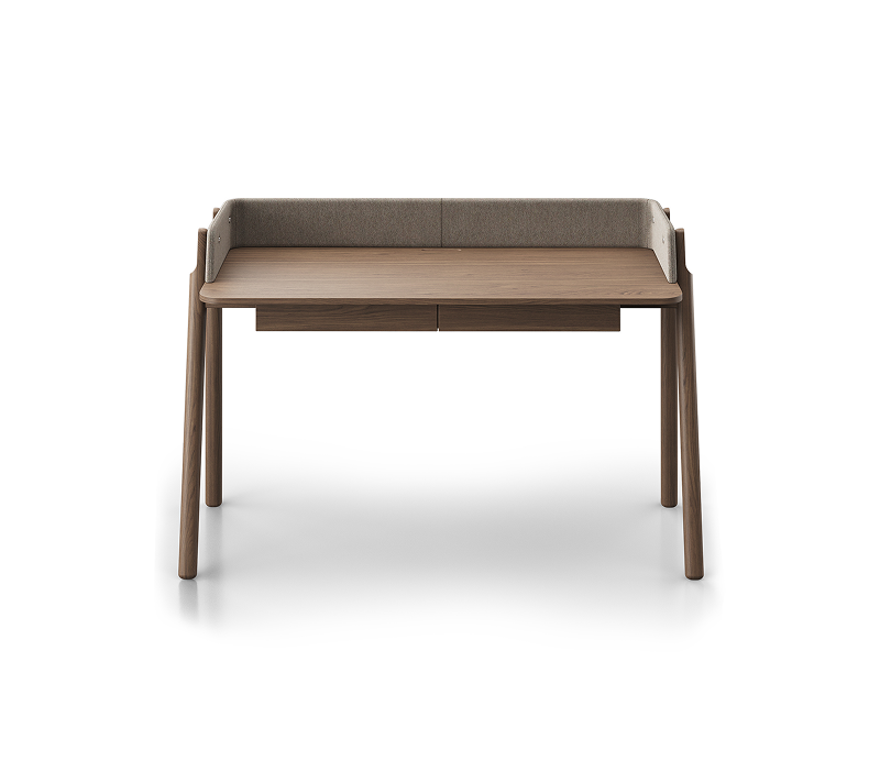 Стол письменный Basic натуральный дуб/капучино твид 140x60