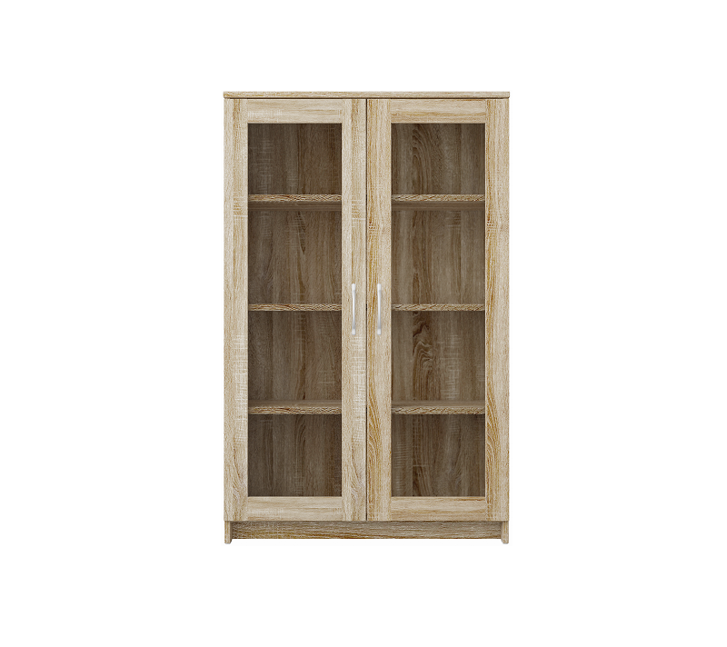 Тумба-витрина с 2 дверцами Sirius сонома 78x123