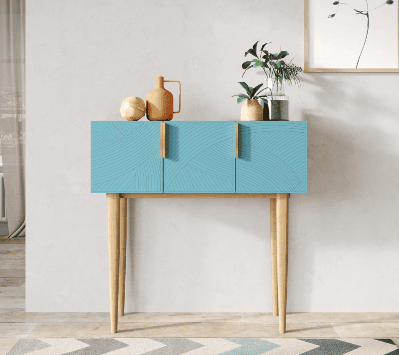 Стол консольный Line голубой LN15/GR1/blue_1