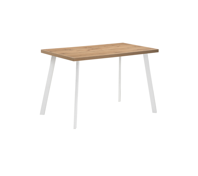 Стол Тринити Лофт дуб вотан/белый матовый_1