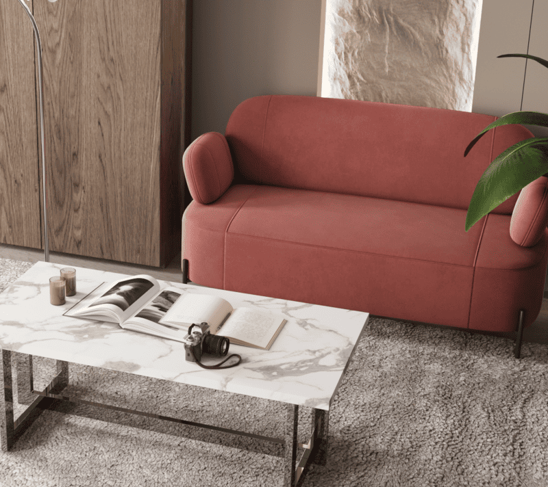 Диван Кэнди велюр пыльно-розовый_1