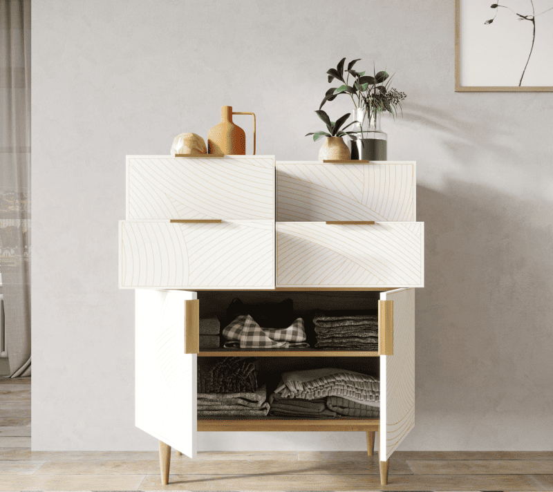 Комод Line бежевый LN17/GR1/beige_2