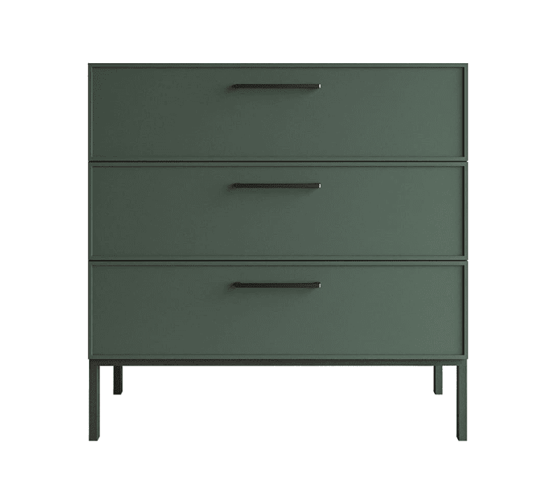 Комод Nicole зеленый NLN12G