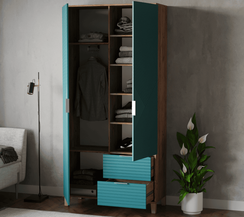 Шкаф Марвин аквамарин 3_1