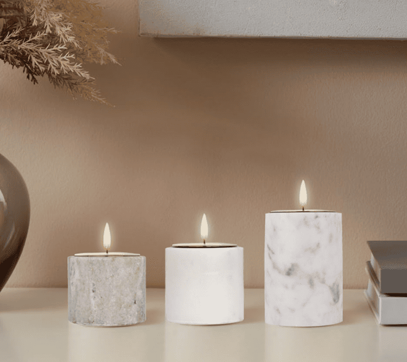 Подсвечник Роун белый 422031_2