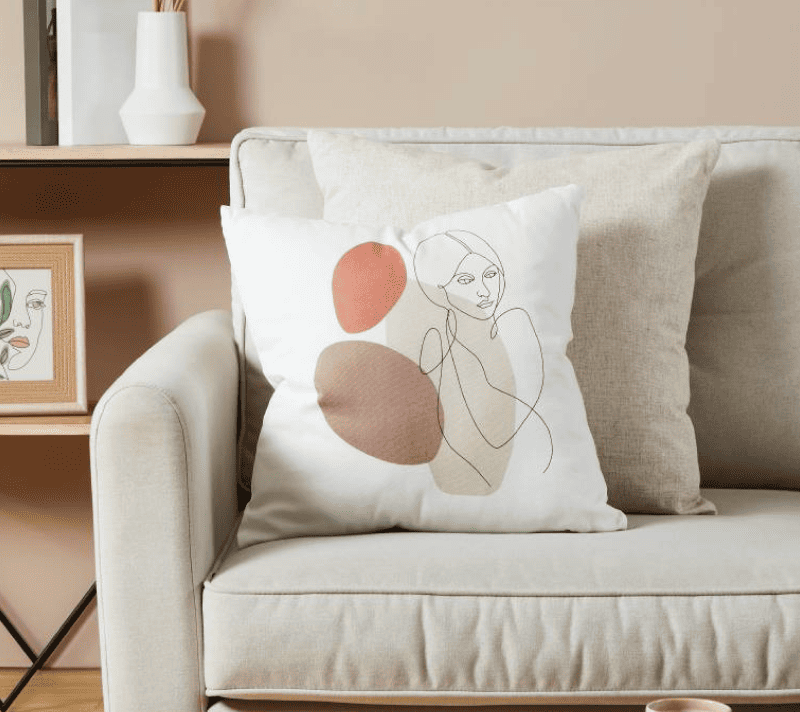 Подушка декоративная CHEVERY бежевый/коричневый 420008_2