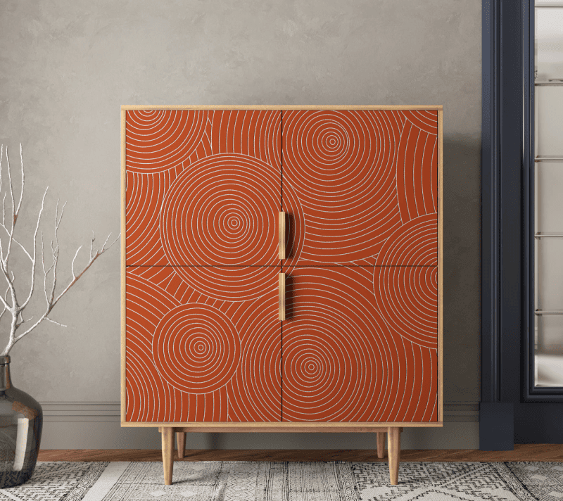 Тумба Line красный R19/red_1