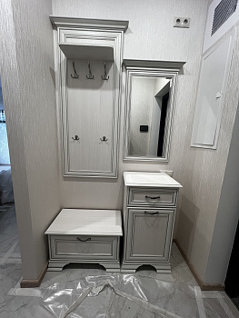 Зеркало Tiffany вудлайн кремовый 50