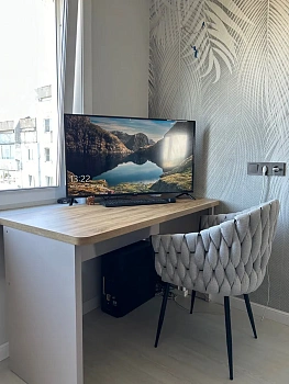 Стол письменный Modern персидский жемчуг/дуб наварра 130