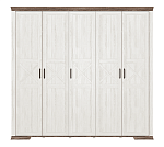 Шкаф Марсель ясень снежный SZF5D