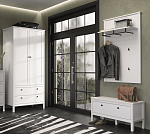 Комплект прихожей Эва белый