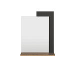 Зеркало Сан Джиминьяно антрацитовый/дуб нокс LUS/65